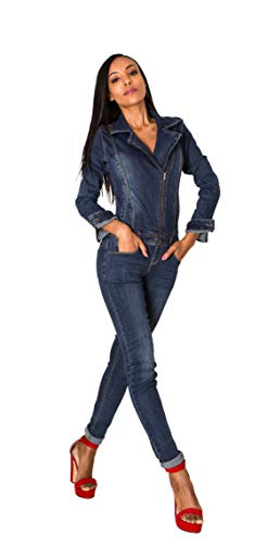 Nina Carter Damen Jeans Overall Art....