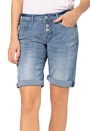 Sublevel Damen Jeans Bermuda Shorts...