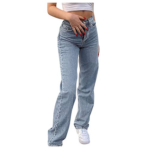 BIBOKAOKE Baggy Jeans Damen High Waist...